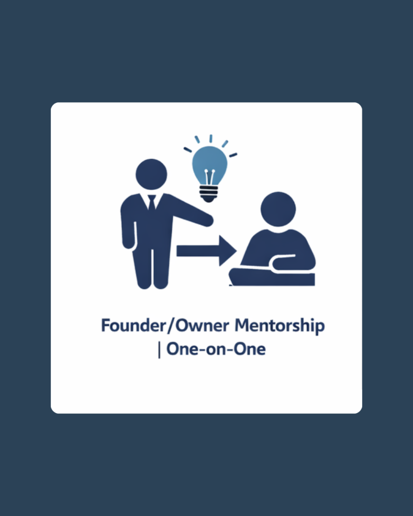 practice founder owner mentorship